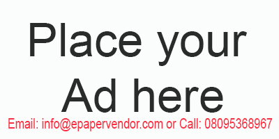 Place your advert on this page